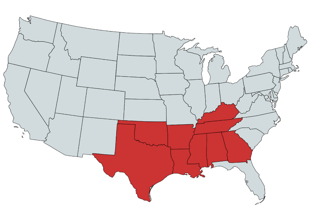 Copeland Map-9 States