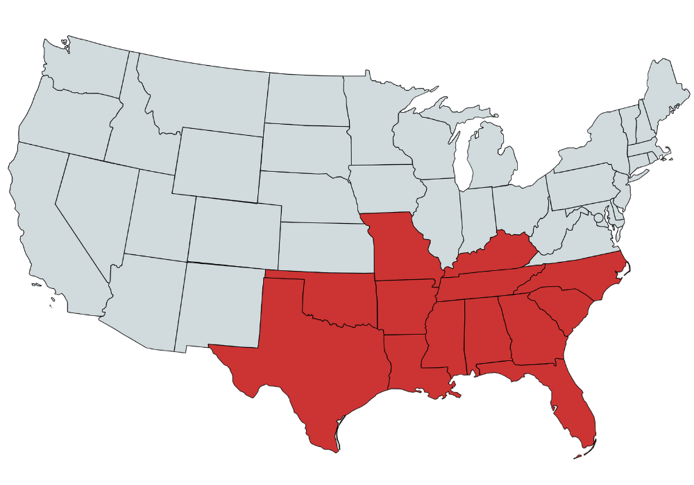 Copeland Map-13 States